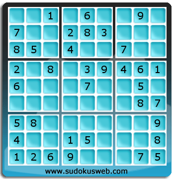 Nivel Facil de Sudoku