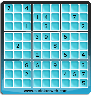 Sudoku von schwieriger höhe Sudoku von schwieriger höhe