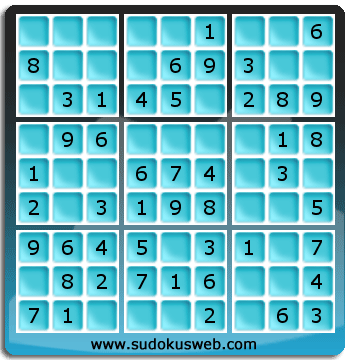 Nivel Muito Facil de Sudoku