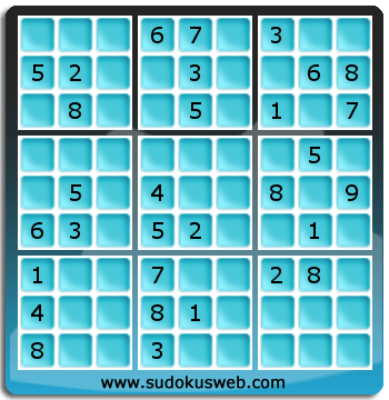 Sudoku von mittelmässiger höhe Sudoku von mittelmässiger höhe