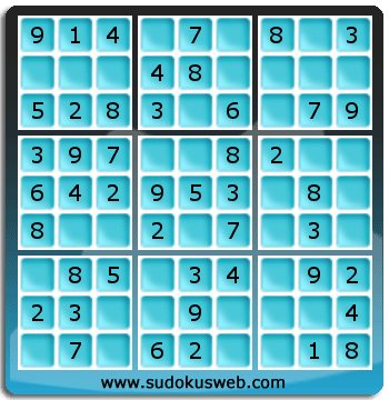 Sudoku von sehr einfacher höhe Sudoku von sehr einfacher höhe