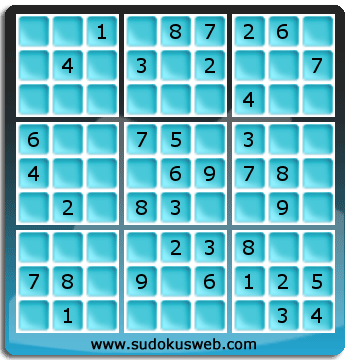 Sudoku von einfacher höhe Sudoku von einfacher höhe