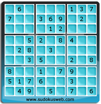 Sudoku von einfacher höhe