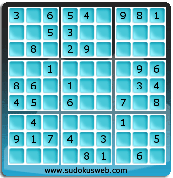 Nivel Facil de Sudoku