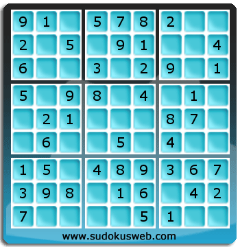 Sudoku de Nivel Muy Fácil