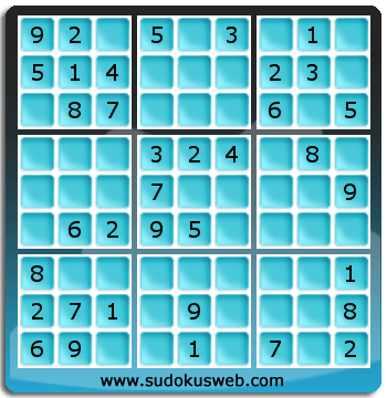 Sudoku von einfacher höhe