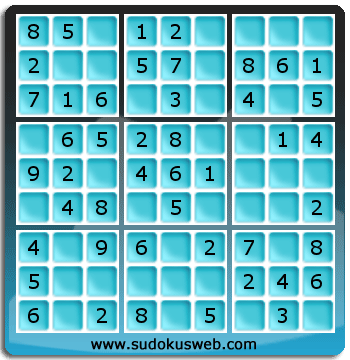 Nivel Muito Facil de Sudoku