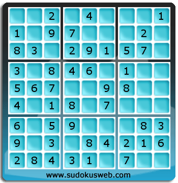 Nivel Muito Facil de Sudoku