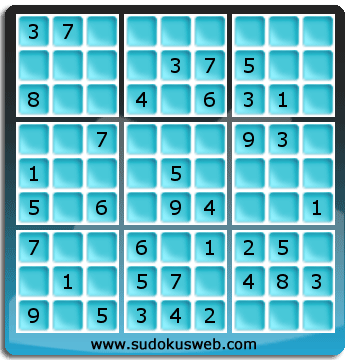 Sudoku de Niveau Facile Sudoku de Niveau Facile