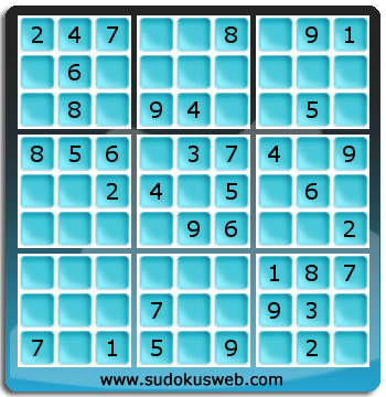 Sudoku von einfacher höhe