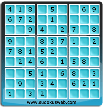 Sudoku de Niveau Très Facile