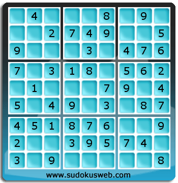 Sudoku de Nivel Muy Fácil