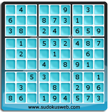 Sudoku de Niveau Très Facile