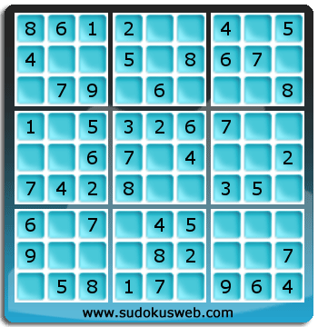 Sudoku de Niveau Très Facile