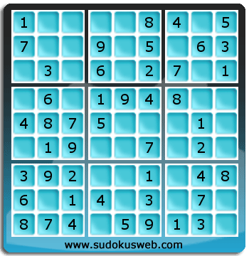 Sudoku von sehr einfacher höhe