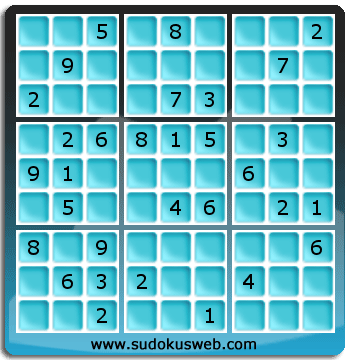 Sudoku von mittelmässiger höhe