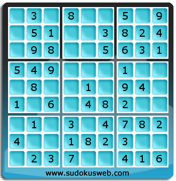 Sudoku von sehr einfacher höhe