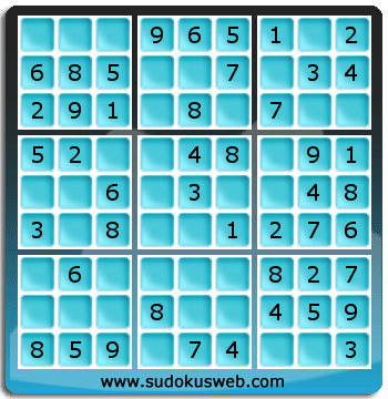 Sudoku von sehr einfacher höhe