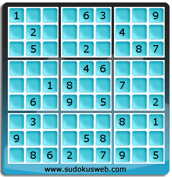 Sudoku von mittelmässiger höhe