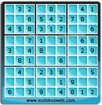 Sudoku de Niveau Très Facile