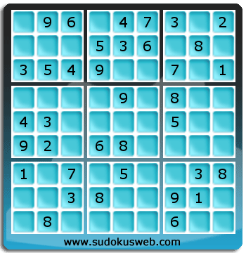 Sudoku von einfacher höhe