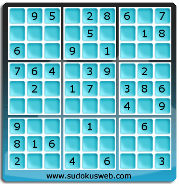 Sudoku von einfacher höhe