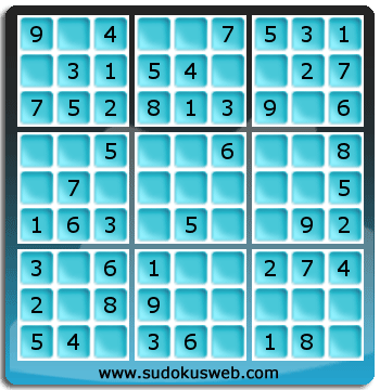 Sudoku von sehr einfacher höhe