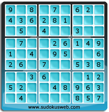 Sudoku de Niveau Très Facile