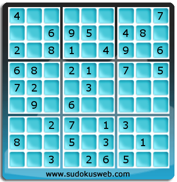 Sudoku von einfacher höhe