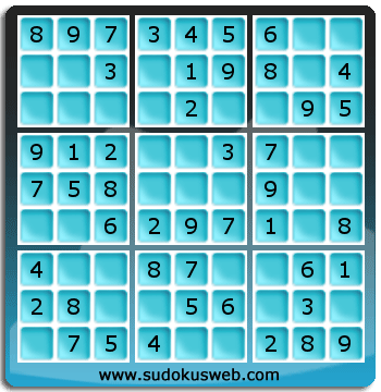 Sudoku von sehr einfacher höhe