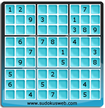 Sudoku von schwieriger höhe