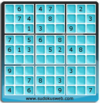 Sudoku von mittelmässiger höhe Sudoku von mittelmässiger höhe