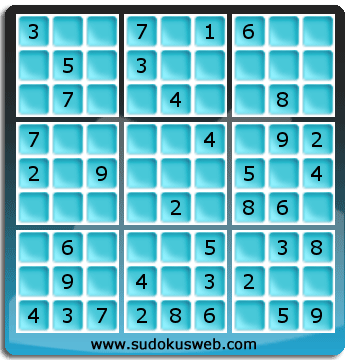 Sudoku von einfacher höhe