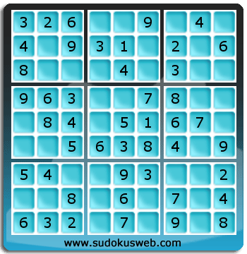 Nivel Muito Facil de Sudoku Nivel Muito Facil de Sudoku