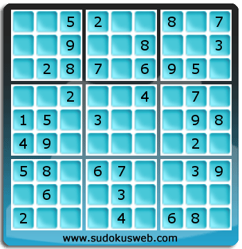 Nivel Facil de Sudoku Nivel Facil de Sudoku