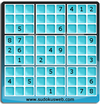Nivel Dificil de Sudoku Nivel Dificil de Sudoku