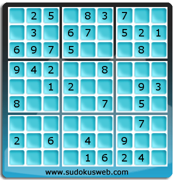 Sudoku von einfacher höhe Sudoku von einfacher höhe