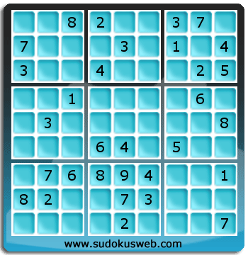 Sudoku von mittelmässiger höhe Sudoku von mittelmässiger höhe