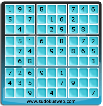 Sudoku de Niveau Très Facile