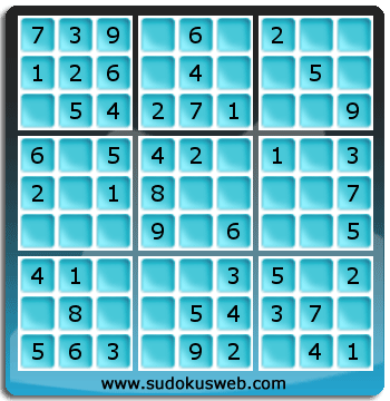 Sudoku de Niveau Très Facile