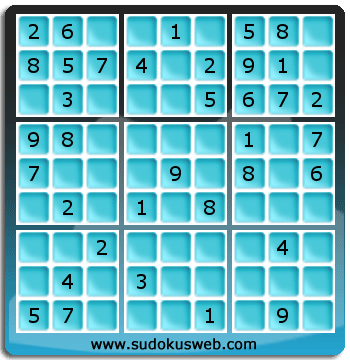 Sudoku von einfacher höhe Sudoku von einfacher höhe