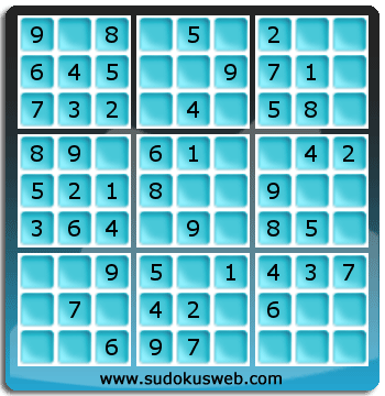 Sudoku de Niveau Très Facile