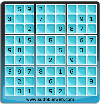 Sudoku von einfacher höhe