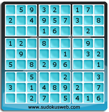 Sudoku de Nivel Muy Fácil