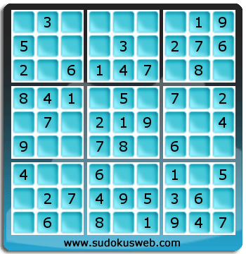 Sudoku de Nivell Molt Fàcil