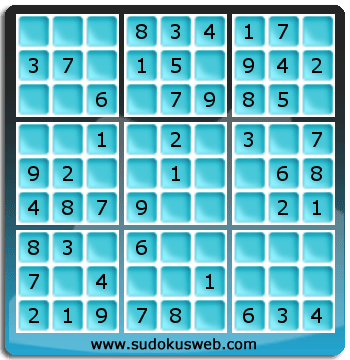 Sudoku von sehr einfacher höhe