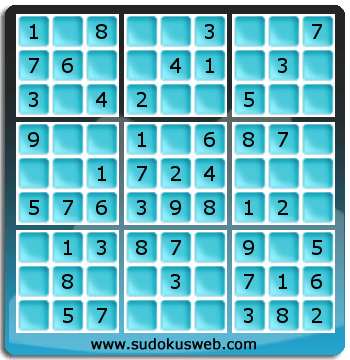 Sudoku von sehr einfacher höhe