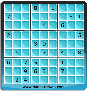 Sudoku von schwieriger höhe