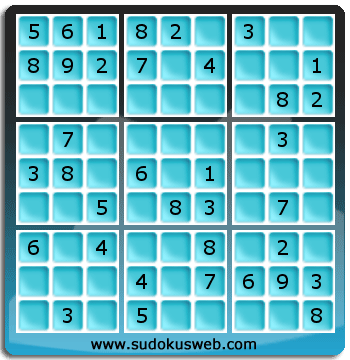 Sudoku von einfacher höhe