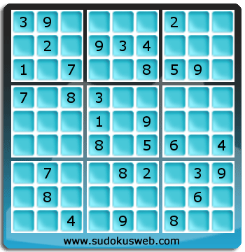 Sudoku von mittelmässiger höhe